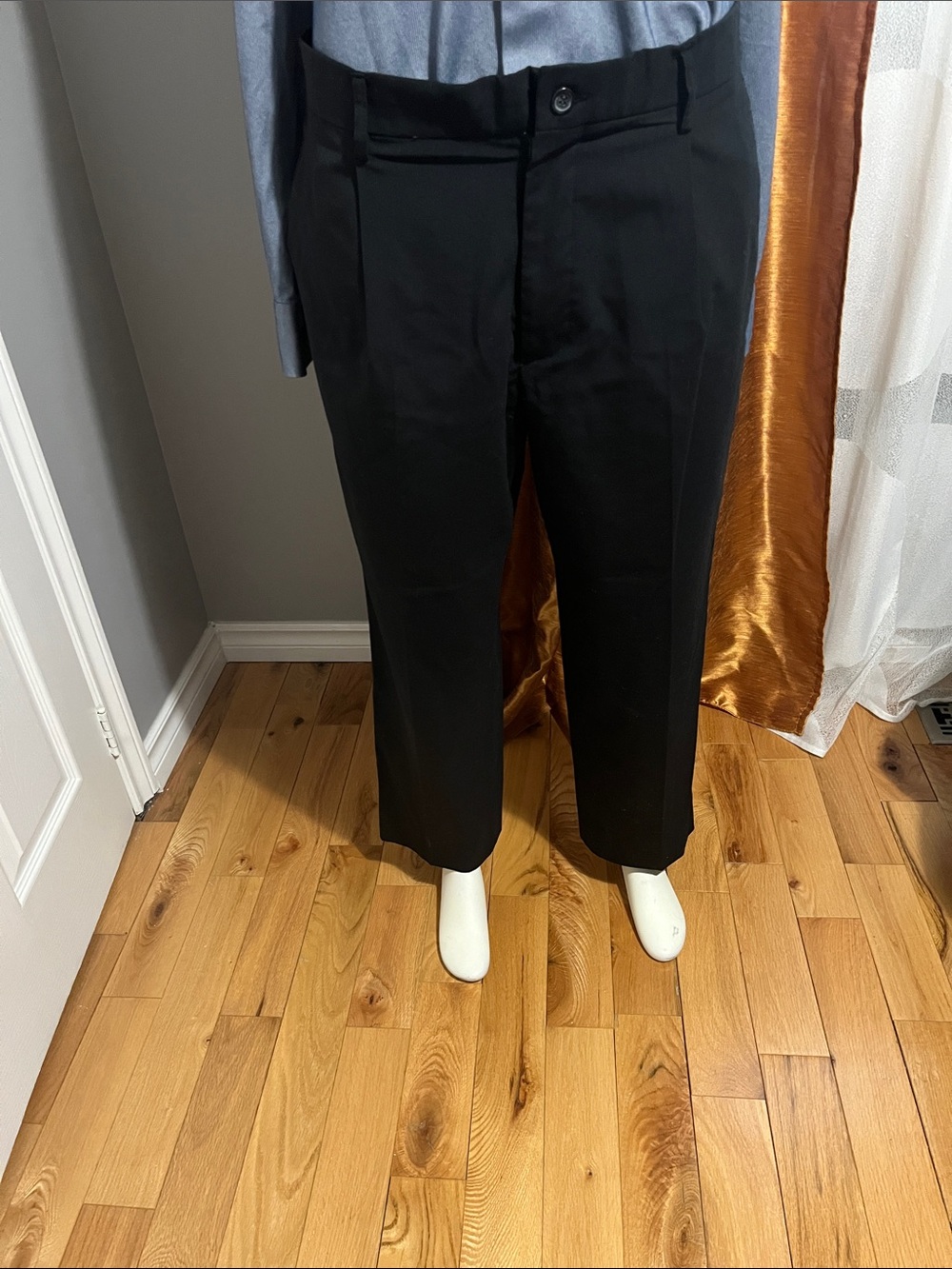 Pierre Cardin Black Men's Dress Pants